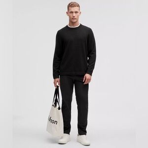 Lululemon Men’s ABC Classic 5 Pocket Pant  Black Warpstreme Size 36 x 26 length